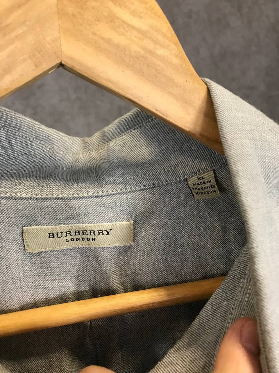 Burberry Burberry luxury vintage shirt Size US XL / EU 56 / 4 - 4 Thumbnail