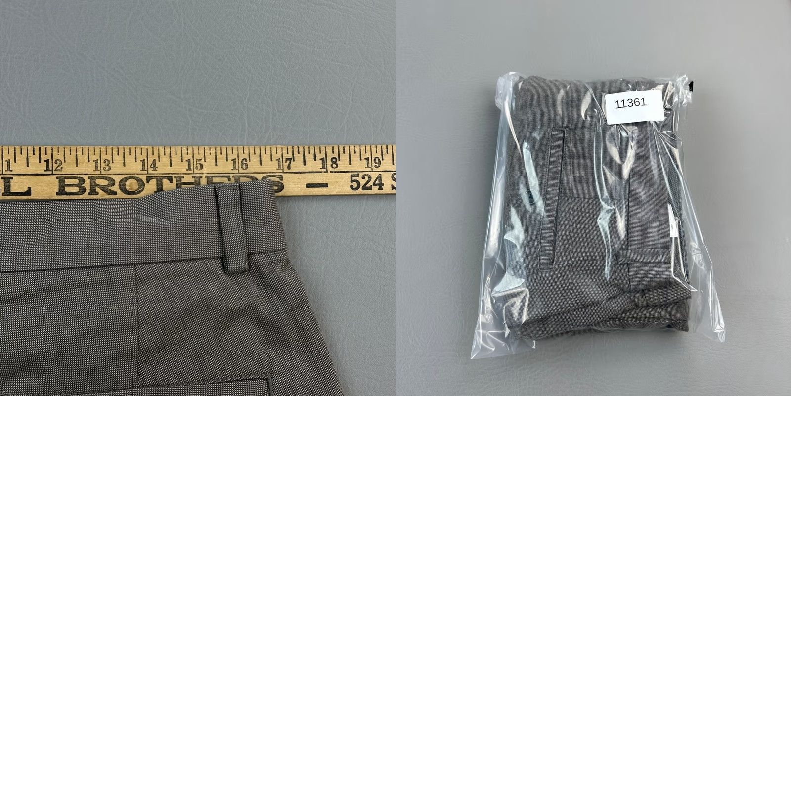Brooks Brothers Brooks Brothers 346 Pants Mens 33x30 Flat Front Chino Casual Relaxed Brown Solid 30 in inseam, Regular Waist 33 in, Logo, Preppy, Retro, Mens Size US 34 / EU 50 - 9 Thumbnail