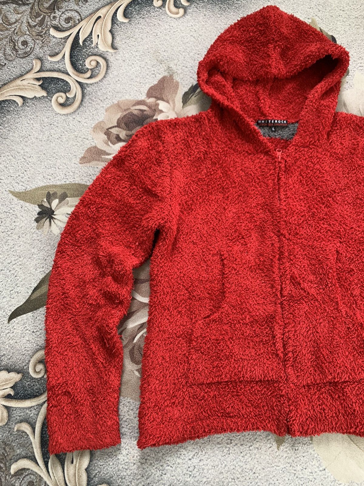 Japanese Brand Skull Whiterock2 Kiyokiba Shunsuke Fleece Furry Jacket Size US L / EU 52-54 / 3 - 3 Thumbnail