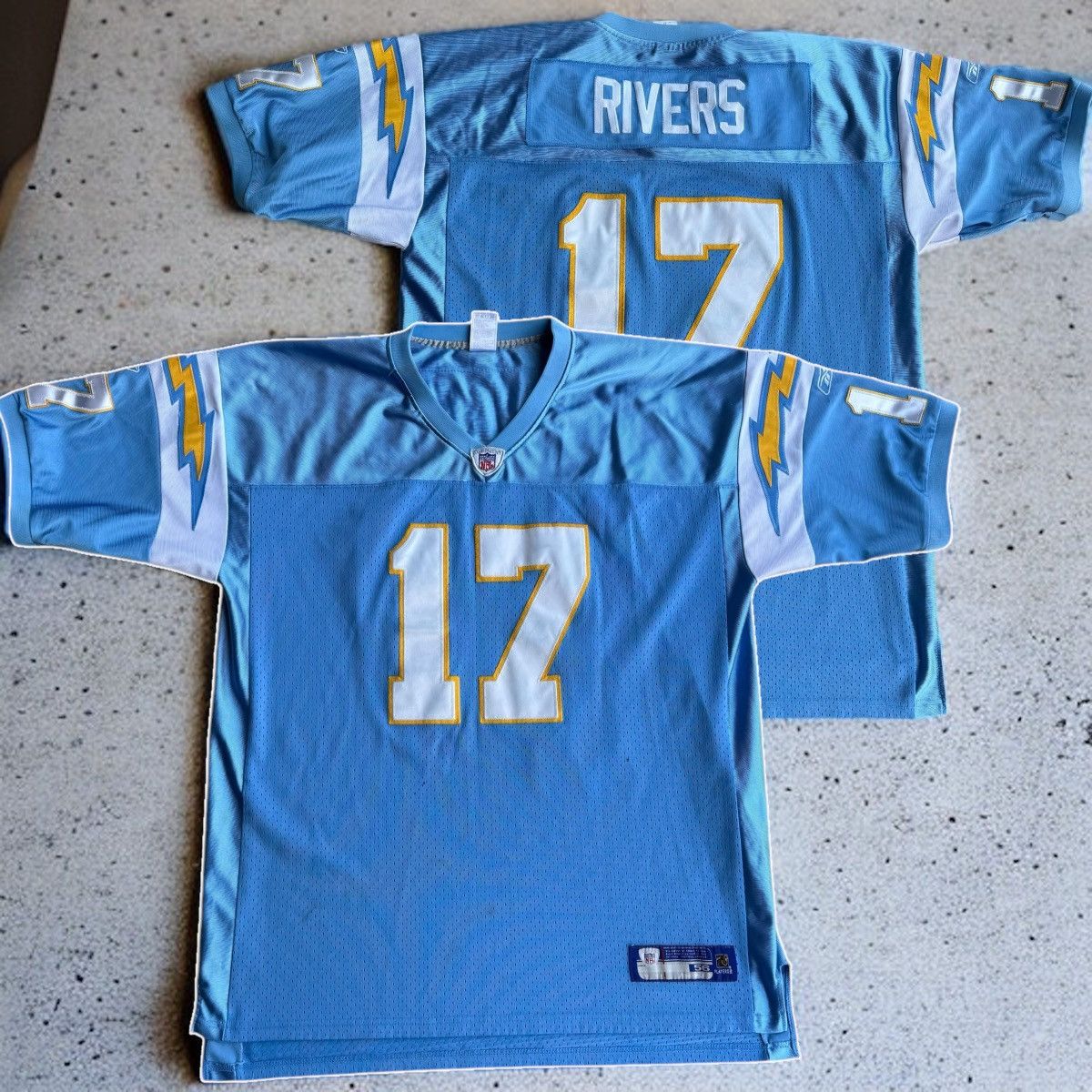 NFL × Vintage PHILIP RIVERS REEBOK NFL SAN DIEGO CHARGERS JERSEY STITCHED Size US XL / EU 56 / 4 - 12 Thumbnail