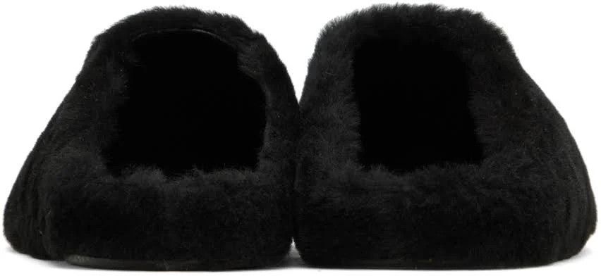 o1loc1c0724 Slipers in Black