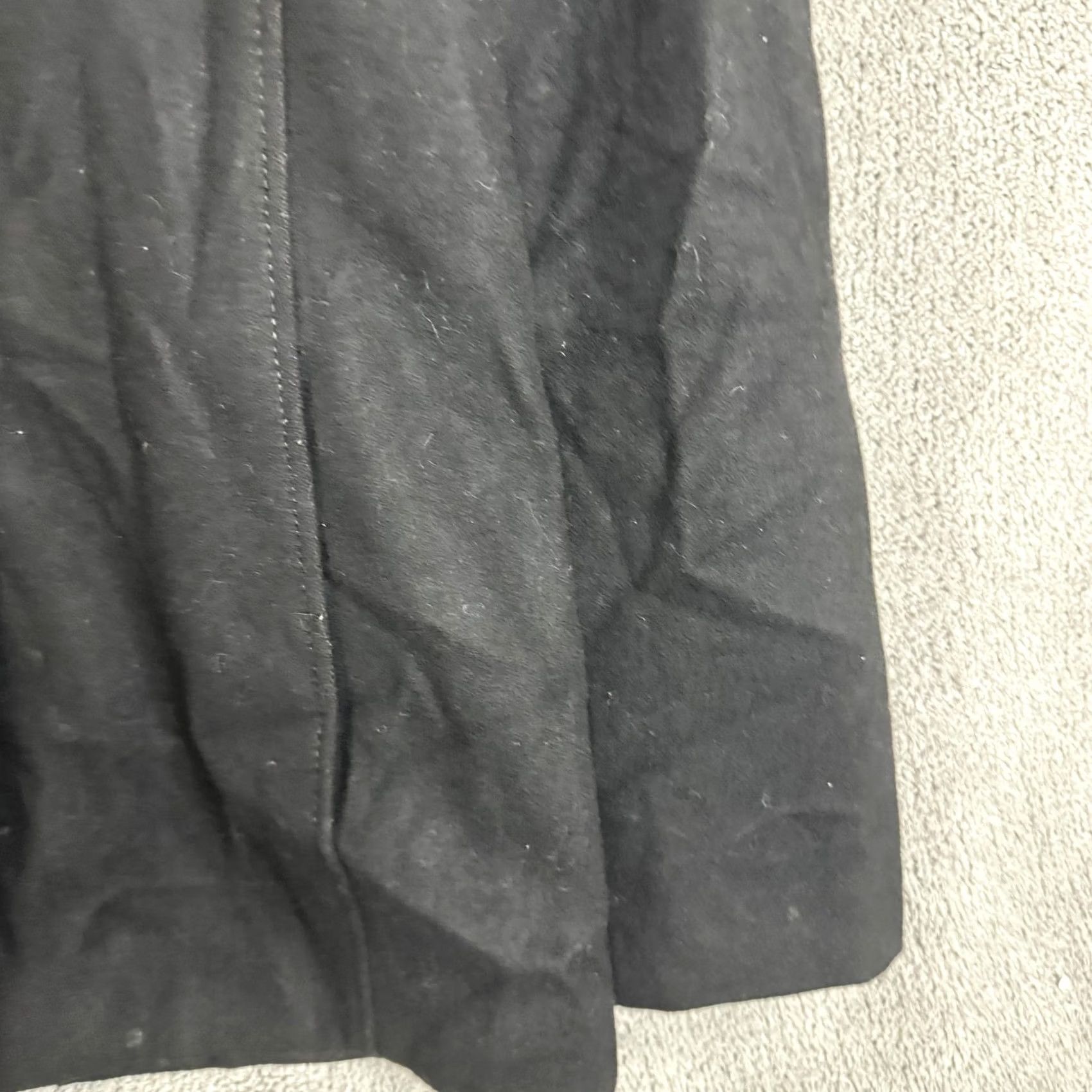 Vintage VINTAGE Donatella Wool Coat Womens XL Black Hooded Toggle Pockets Pea Mid Length Winter Size XL / US 12-14 / IT 48-50 - 3 Thumbnail