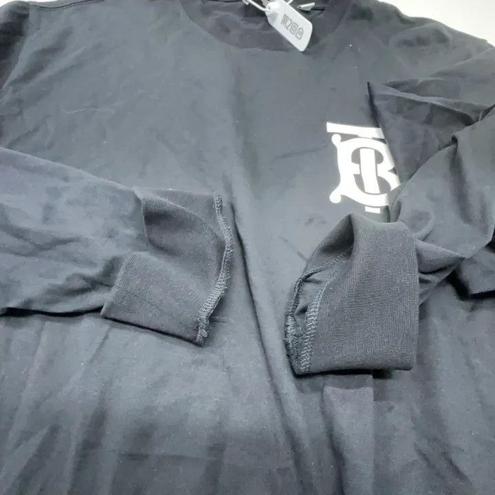 Burberry Burberry Burberry Black Long Sleeve Logo T-Shirt-2507 Size US L / EU 52-54 / 3 - 9 Thumbnail