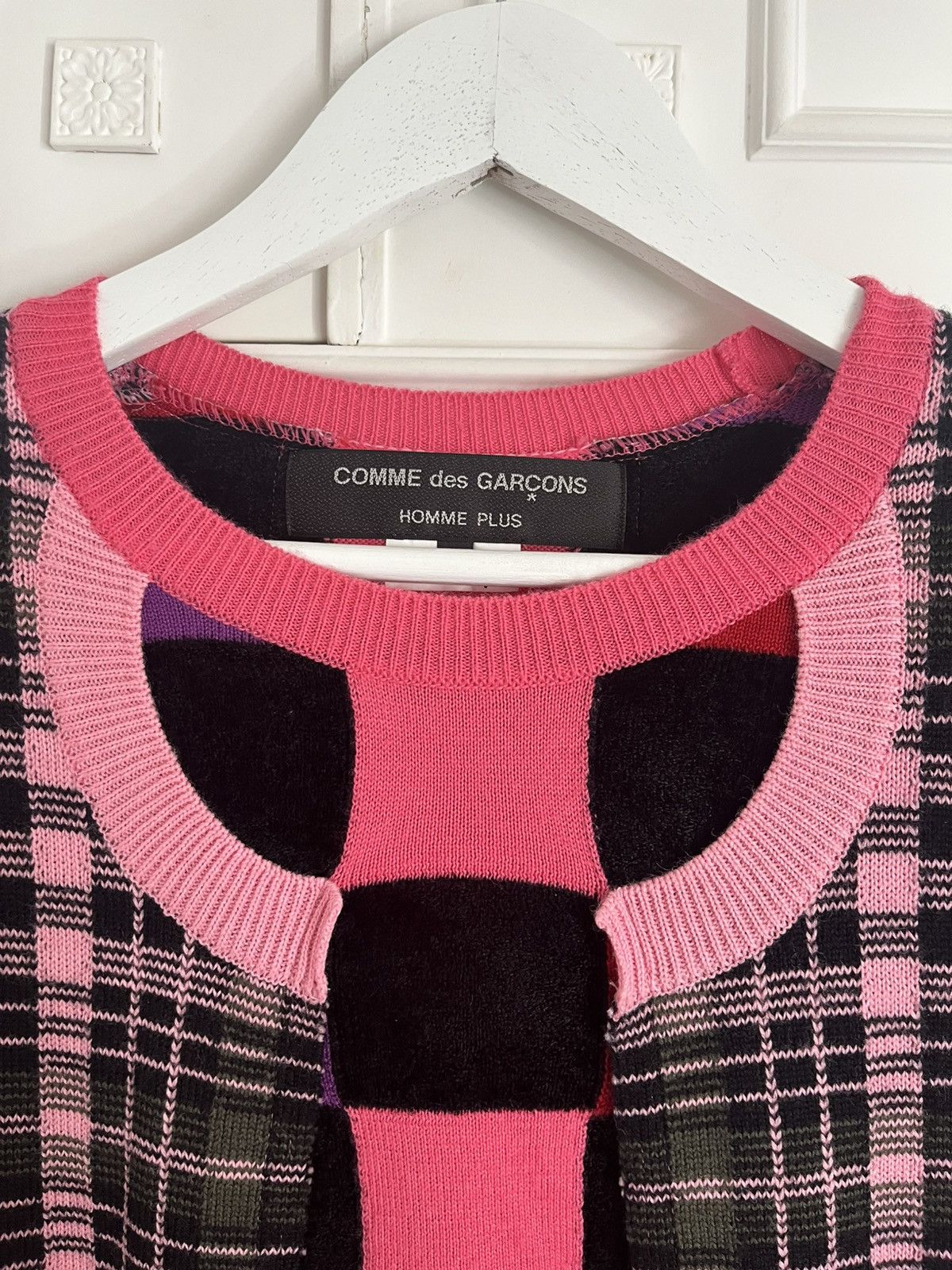 Comme des Garcons Homme Plus Comme Des Garcons Homme Plus Aw24 Multicolor Crewneck Size US L / EU 52-54 / 3 - 2 Thumbnail