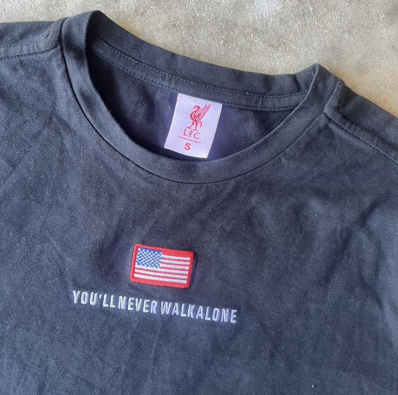 Nike × Vintage Liverpool FC T Shirt You’ll Never Walk Alone Size Small Size US XS / EU 42 / 0 - 3 Thumbnail