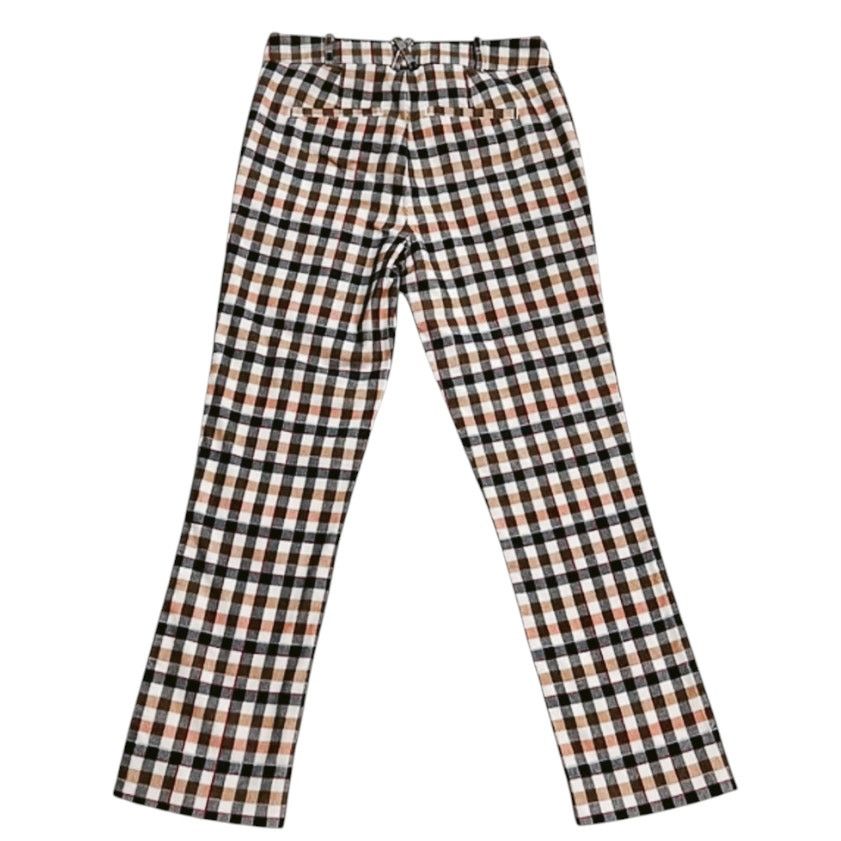 Anthropologie Anthropologie Checkered Corduroy Pants | Size 4 Size 27" / US 4 / IT 40 - 2 Thumbnail
