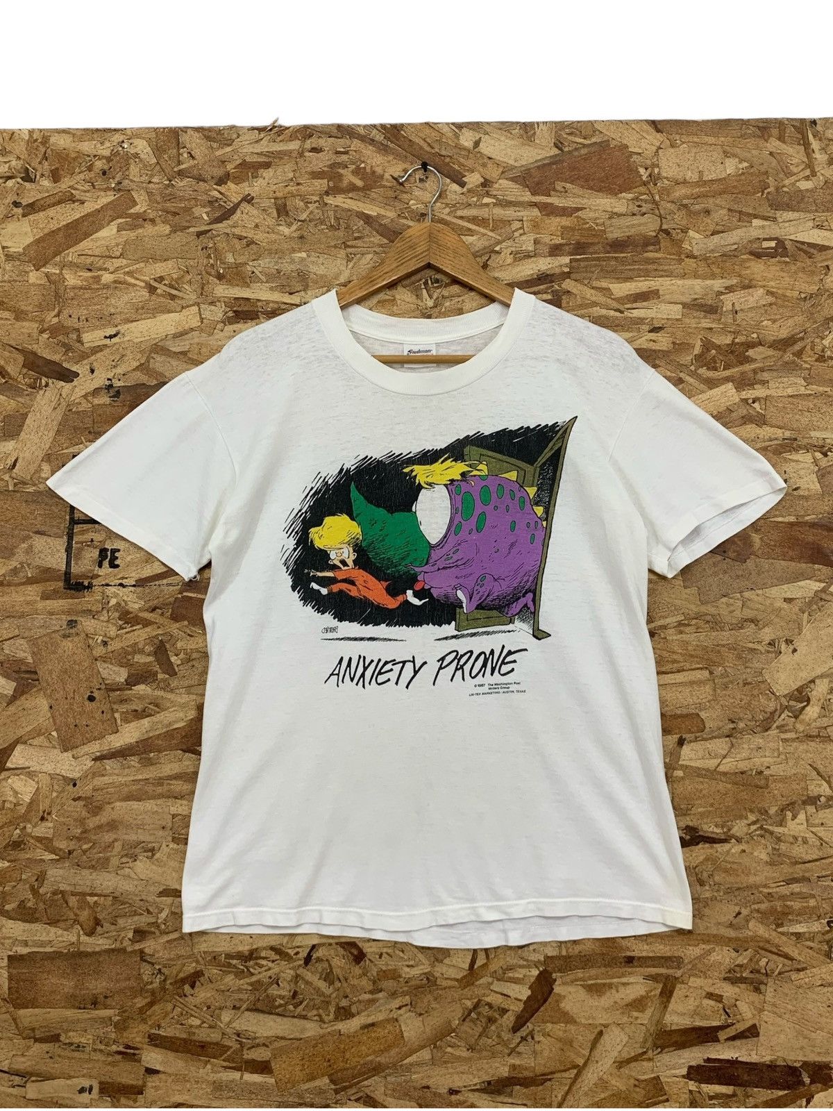 Rare Vintage Anxiety Prone 1987©️