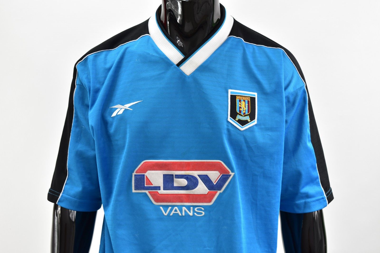 Reebok 1998-2000 Reebok Aston Villa AWAY Shirt SIZE L Size US L / EU 52-54 / 3 - 2 Thumbnail