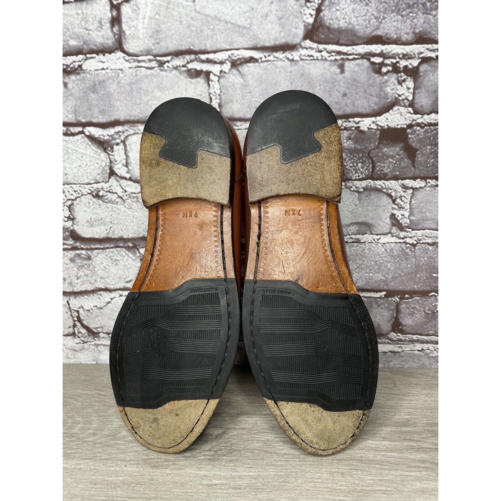 G.H. Bass & Co. G.H. Bass & Co. Brown Leather Slip On Penny Loafers Dress Sh Size US 7.5 / EU 40-41 - 10 Thumbnail