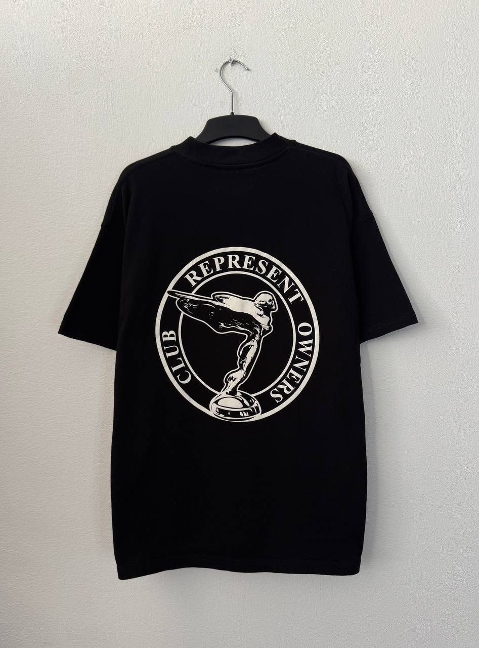 Represent Clo. Represent Owners Club Black Oversized T-Shirt Back Print Y2K Size US M / EU 48-50 / 2 - 1 Thumbnail