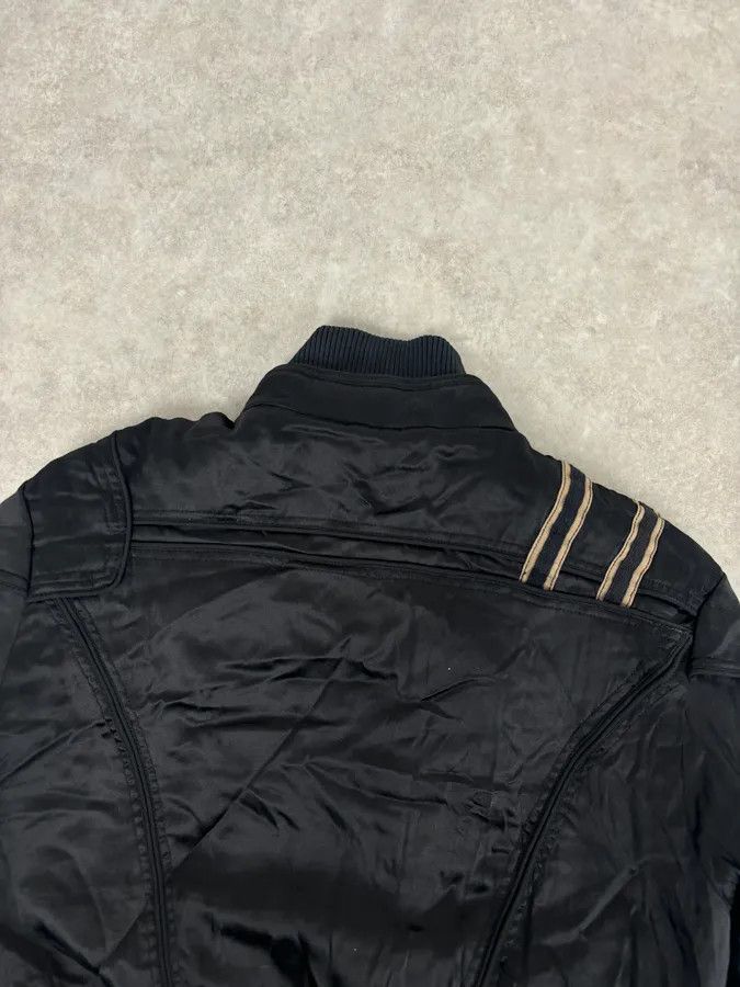 Just Cavalli AW2005 Cavalli Black Silk Multi-Pocket Cargo Gun Bomber Jacket Size S / US 4 / IT 40 - 6 Thumbnail