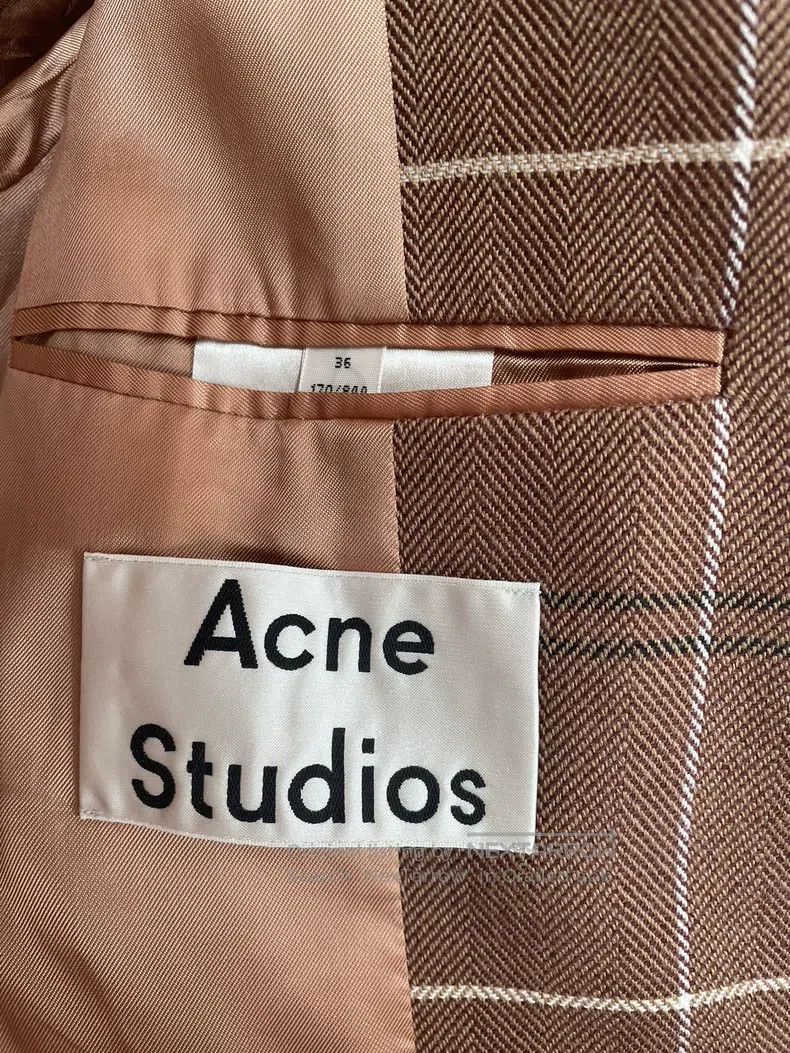 Acne Studios Acne Studios Plaid Blazer Jacket Size XS / US 0-2 / IT 36-38 - 2 Thumbnail
