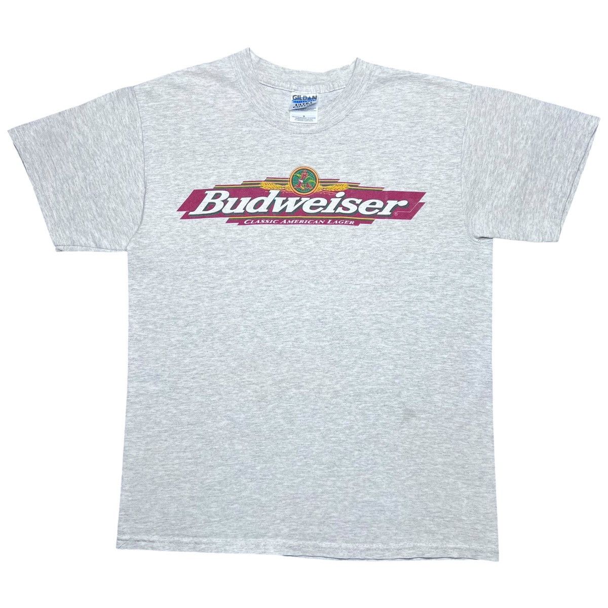 Gildan Vintage 1998 Budweiser Drinking Louie Lizard Beer Bottle Tee Size US M / EU 48-50 / 2 - 2 Thumbnail