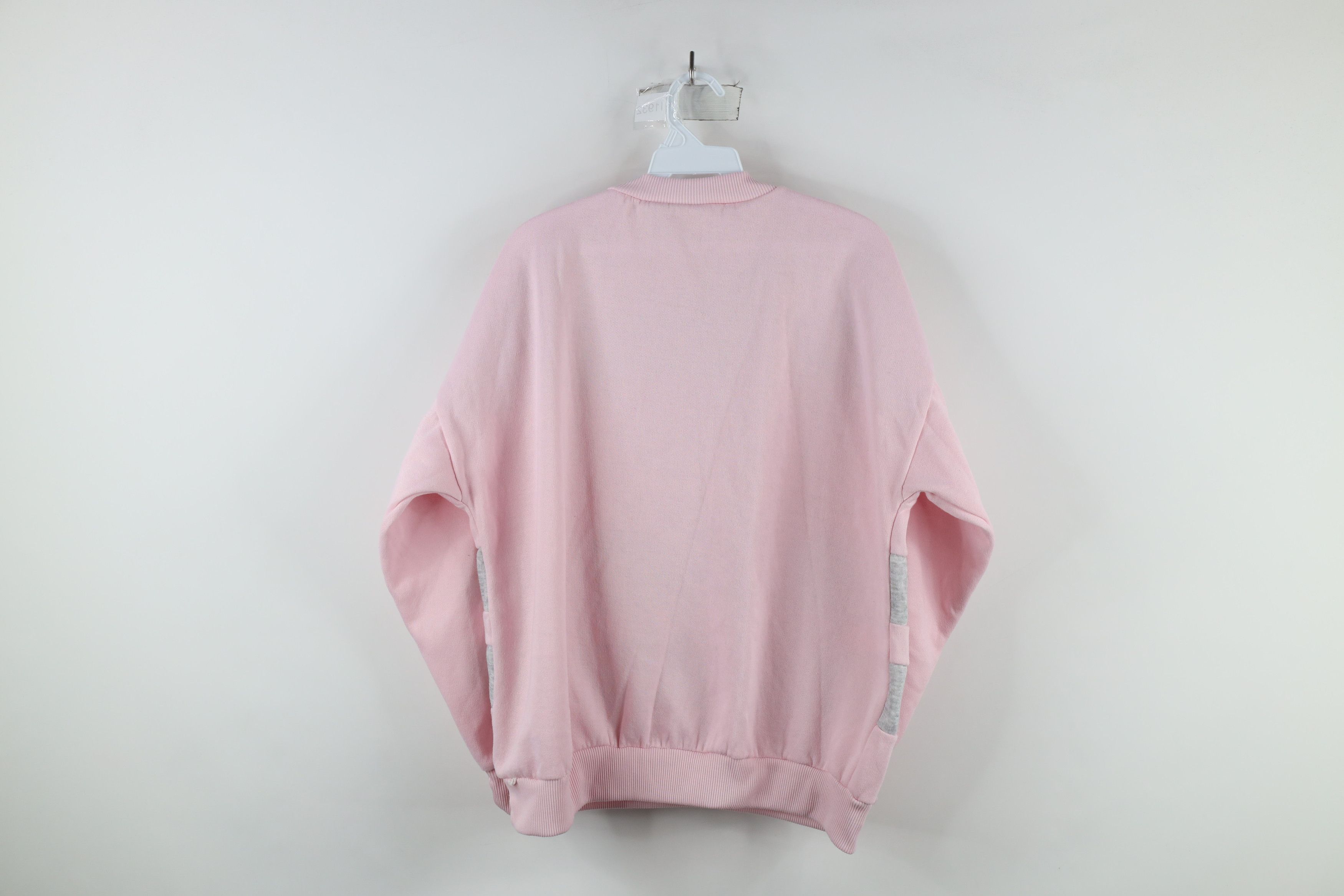 Vintage Vintage 90s Streetwear Block Pullover Henley Sweatshirt Size 3XL / US 20-22 - 6 Thumbnail