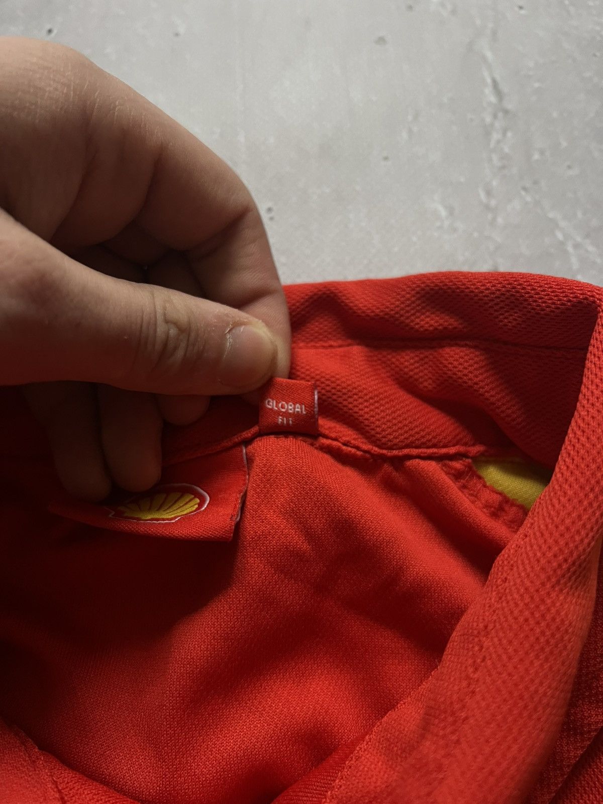 Ferrari Ferrari Shell V-Power Men's Button-Down T-Shirt, Formula 1 L Size US L / EU 52-54 / 3 - 8 Thumbnail