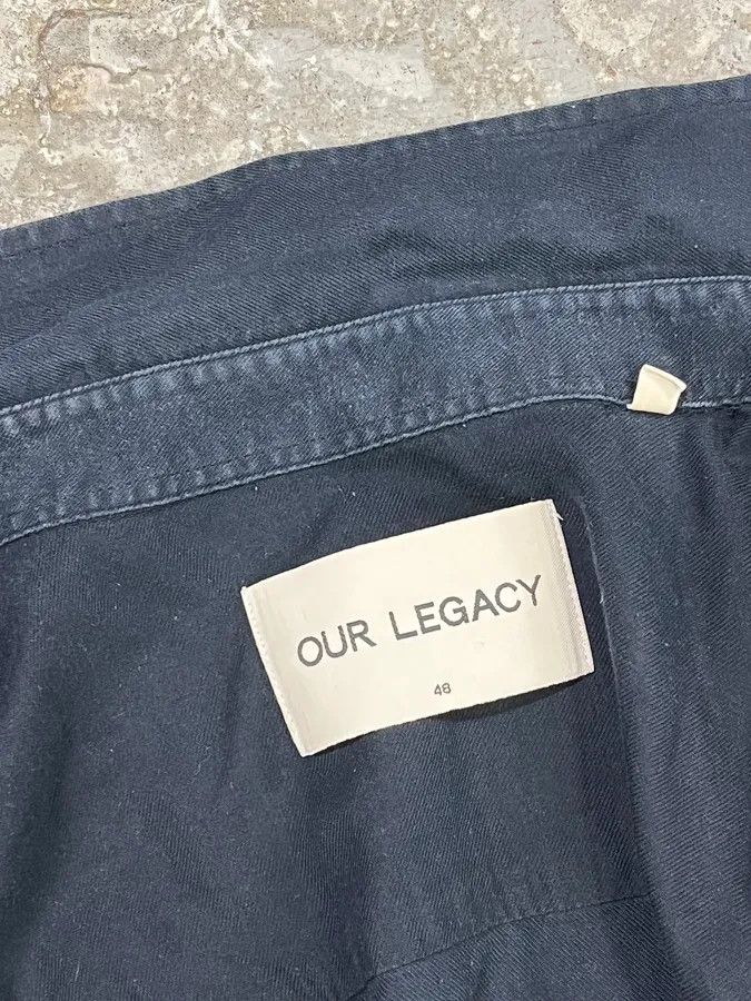Our Legacy Our Legacy Black Zip-up Classy Shirt Size US M / EU 48-50 / 2 - 10 Thumbnail