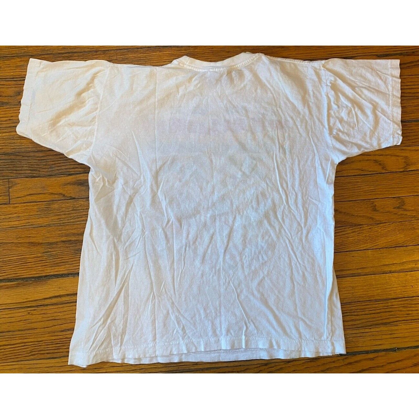 Other VTG Hey Mon We Be Jammin Men L Graphic T-Shirt Single Stitch Size US L / EU 52-54 / 3 - 4 Thumbnail