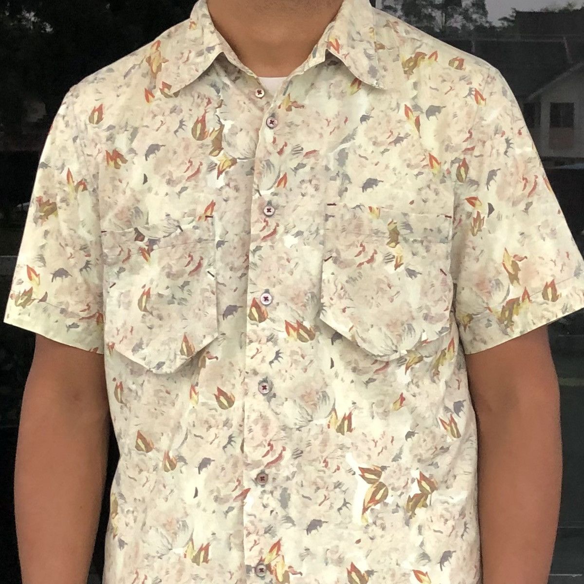 Paul Smith Paul Smith Collection Floral Printed Short Sleeve Size US L / EU 52-54 / 3 - 2 Thumbnail