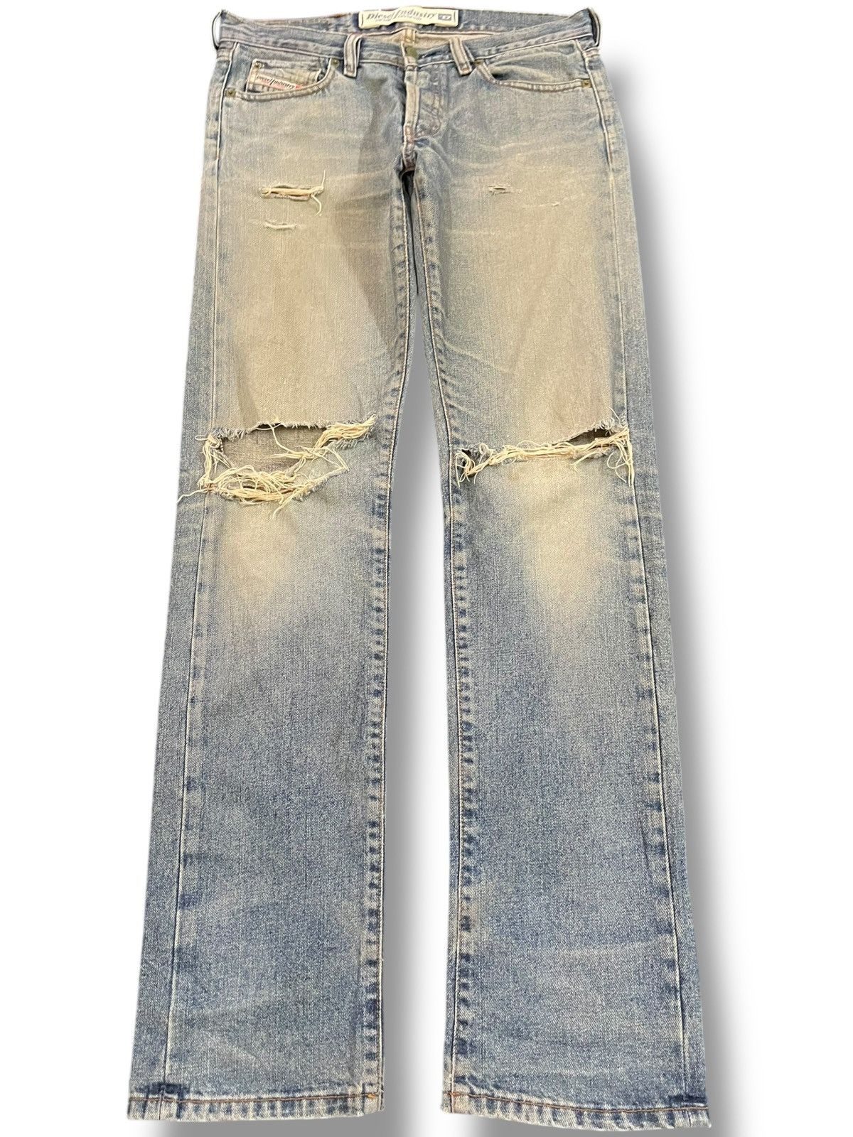 Diesel × Diesel Black Gold Vintage Diesel Mudwash Distressed Denim Size US 31 - 1 Thumbnail