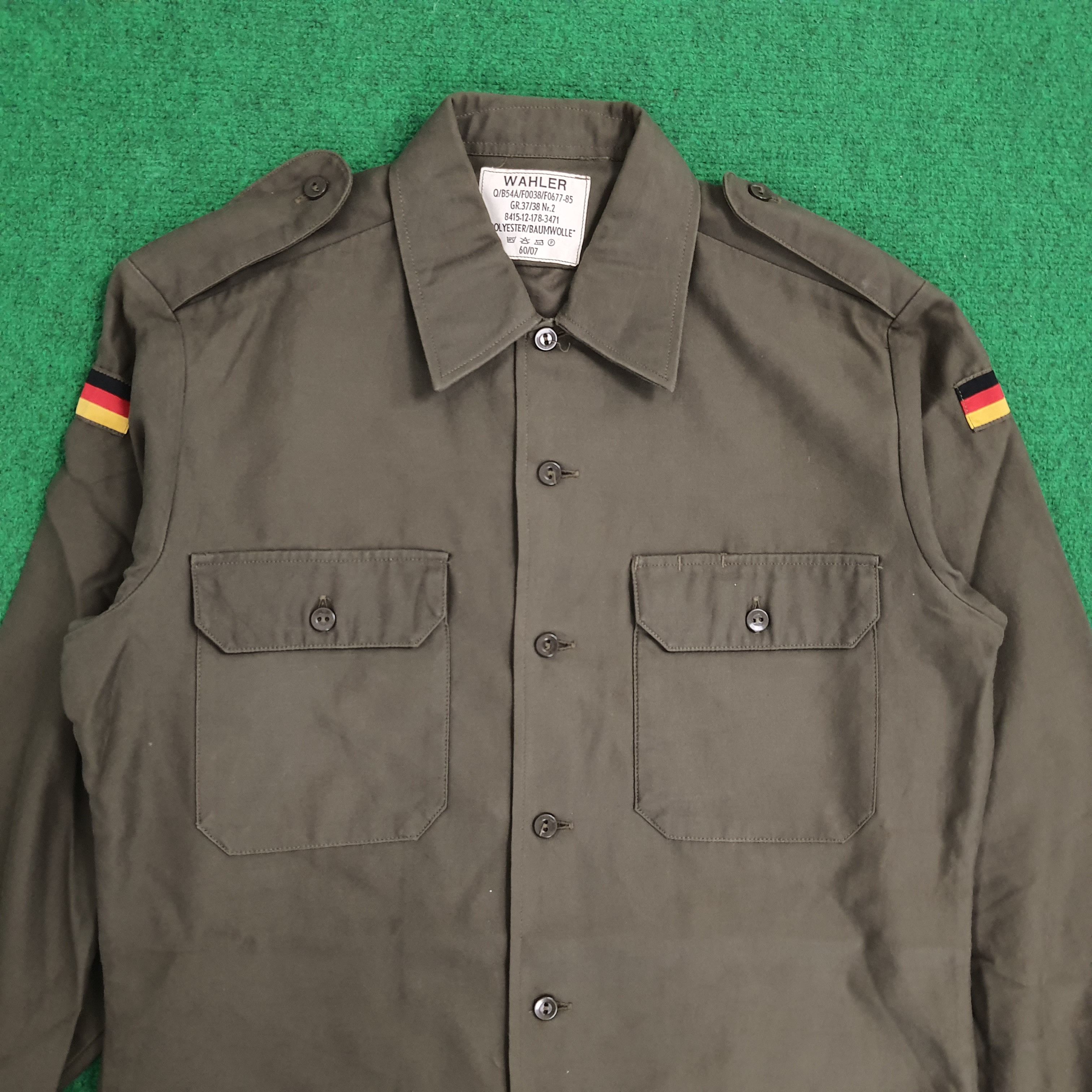 Other WAHLER Germany Army Shirt Jacket Size US M / EU 48-50 / 2 - 2 Thumbnail
