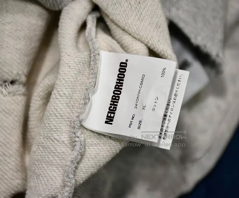 Neighborhood Neighborhood Destroyed and Aged Hoodie, Sweater, Size XL Size US XL / EU 56 / 4 - 9 Thumbnail