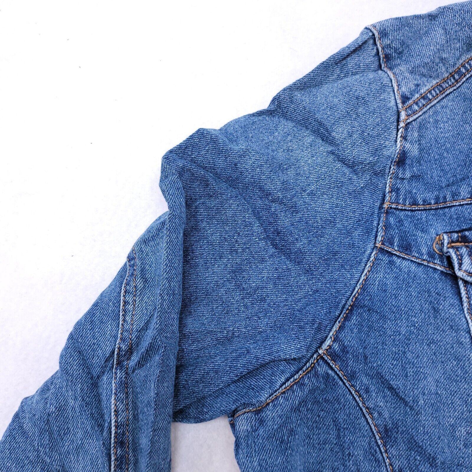 Mossimo Mossimo Button Up Long Sleeve Jean Jacket Womens Size 2 Blue Size S / US 4 / IT 40 - 4 Thumbnail
