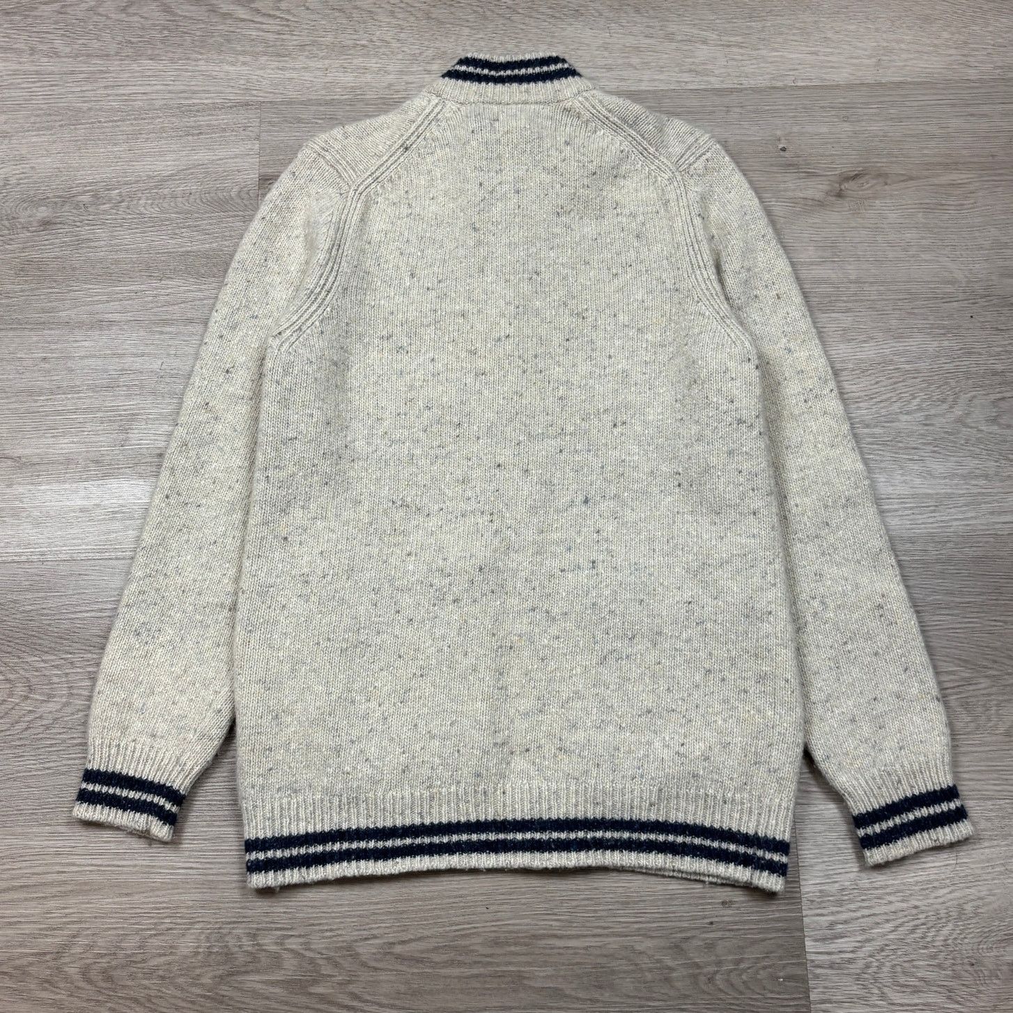 Psycho Bunny Psycho Bunny Bampton Donegal Alpaca Wool Zip Sweater Men's S Size US S / EU 44-46 / 1 - 3 Thumbnail