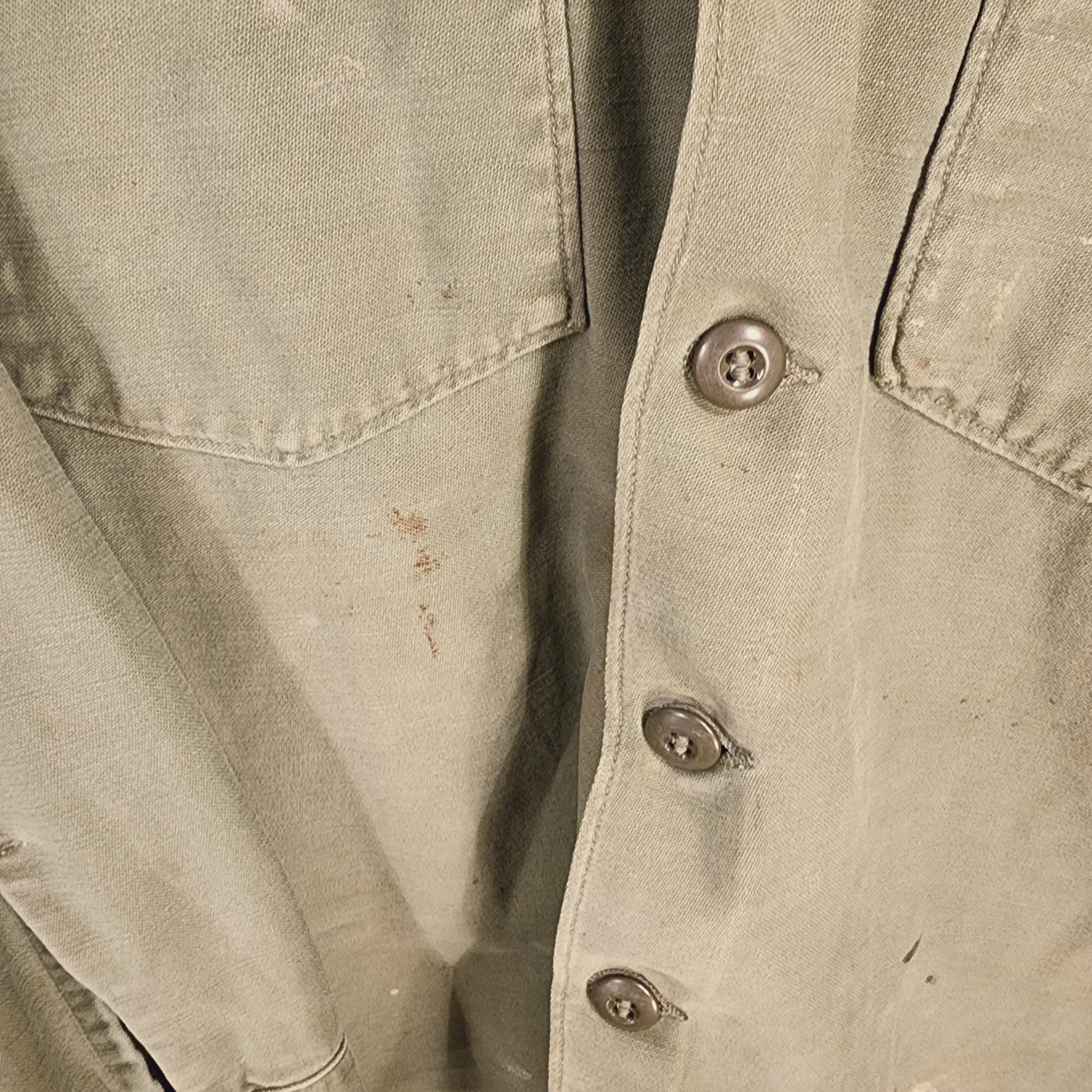 Vintage Vintage Vietnam Era Distressed Army Fatigue Size US M / EU 48-50 / 2 - 3 Thumbnail