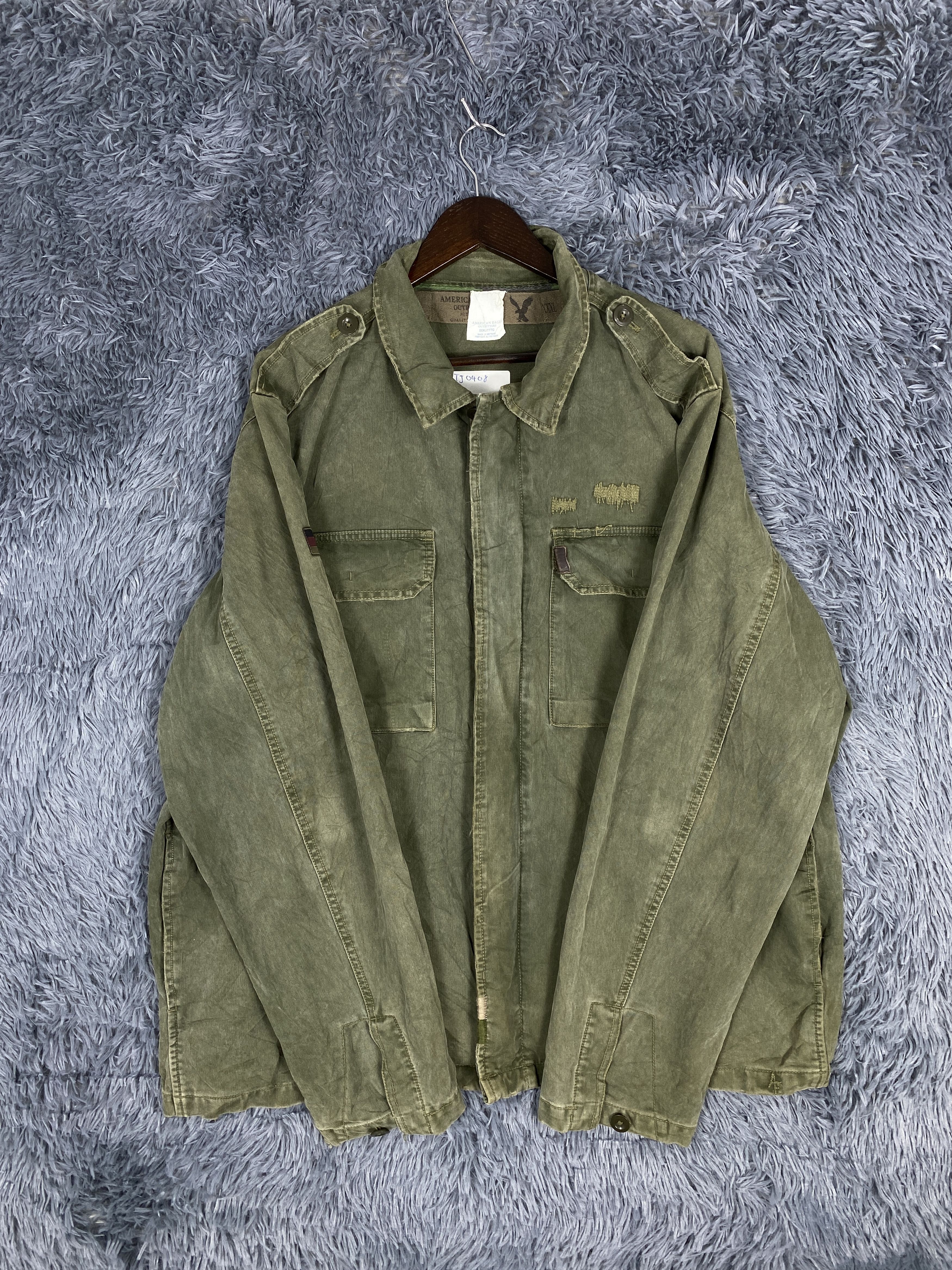 American Eagle Outfitters Vintage American Eagle Outfitters Zip Up Jacket Size US XXL / EU 58 / 5 - 4 Thumbnail