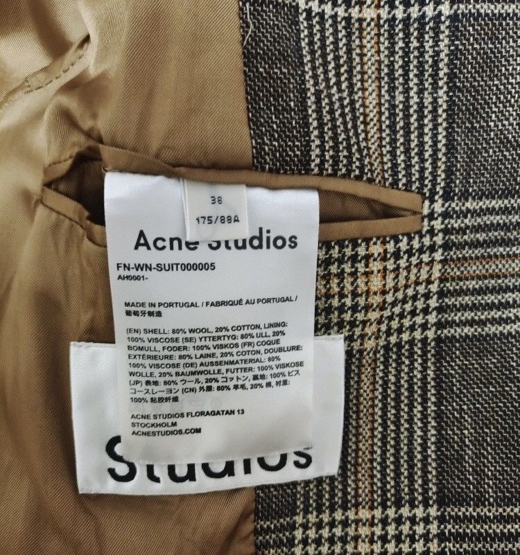 Acne Studios Acne studios Plaid suit 2412-NexTarrow Size 38L - 5 Thumbnail