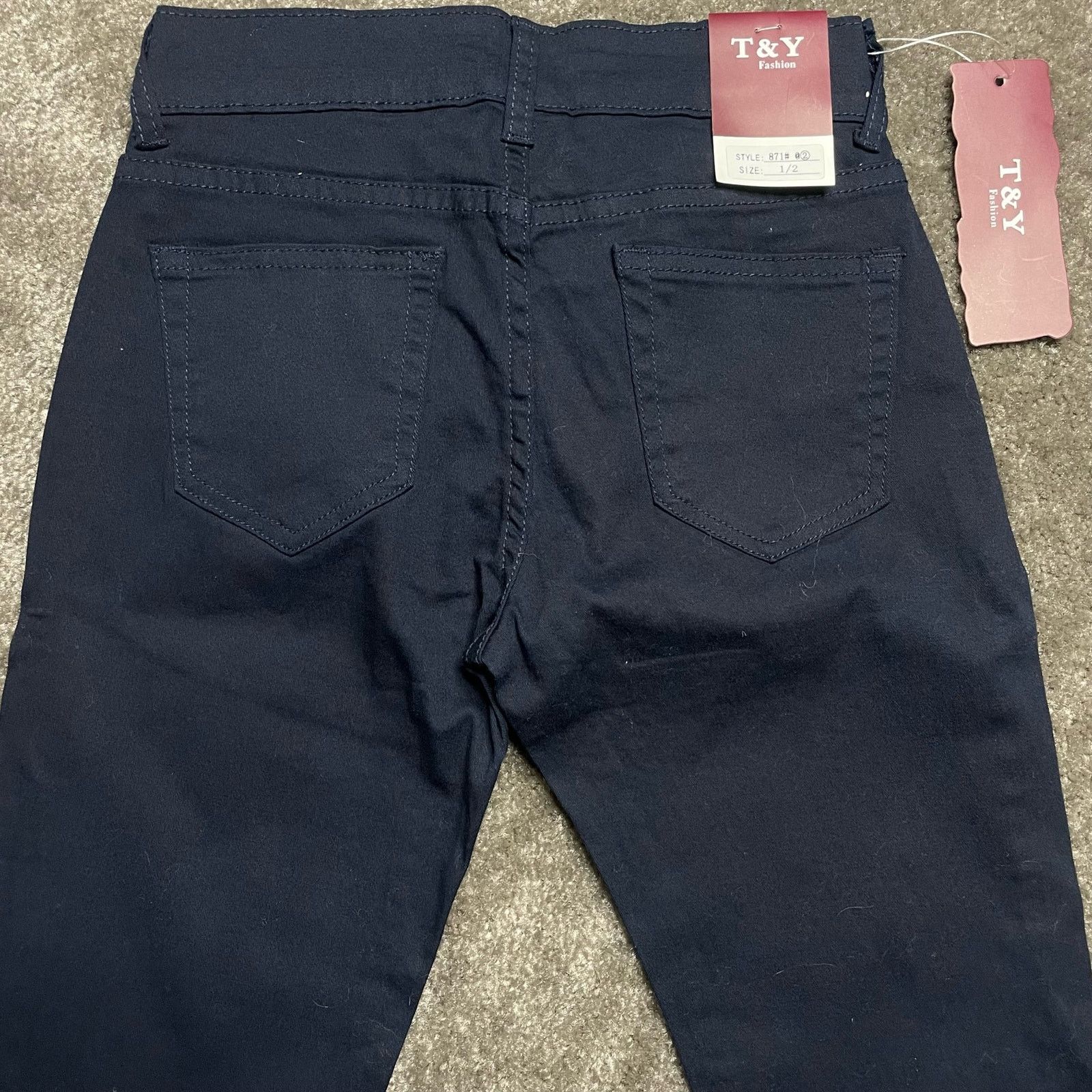 Other NWT T&Y Navy Jeans Size 26" / US 2 / IT 38 - 8 Thumbnail