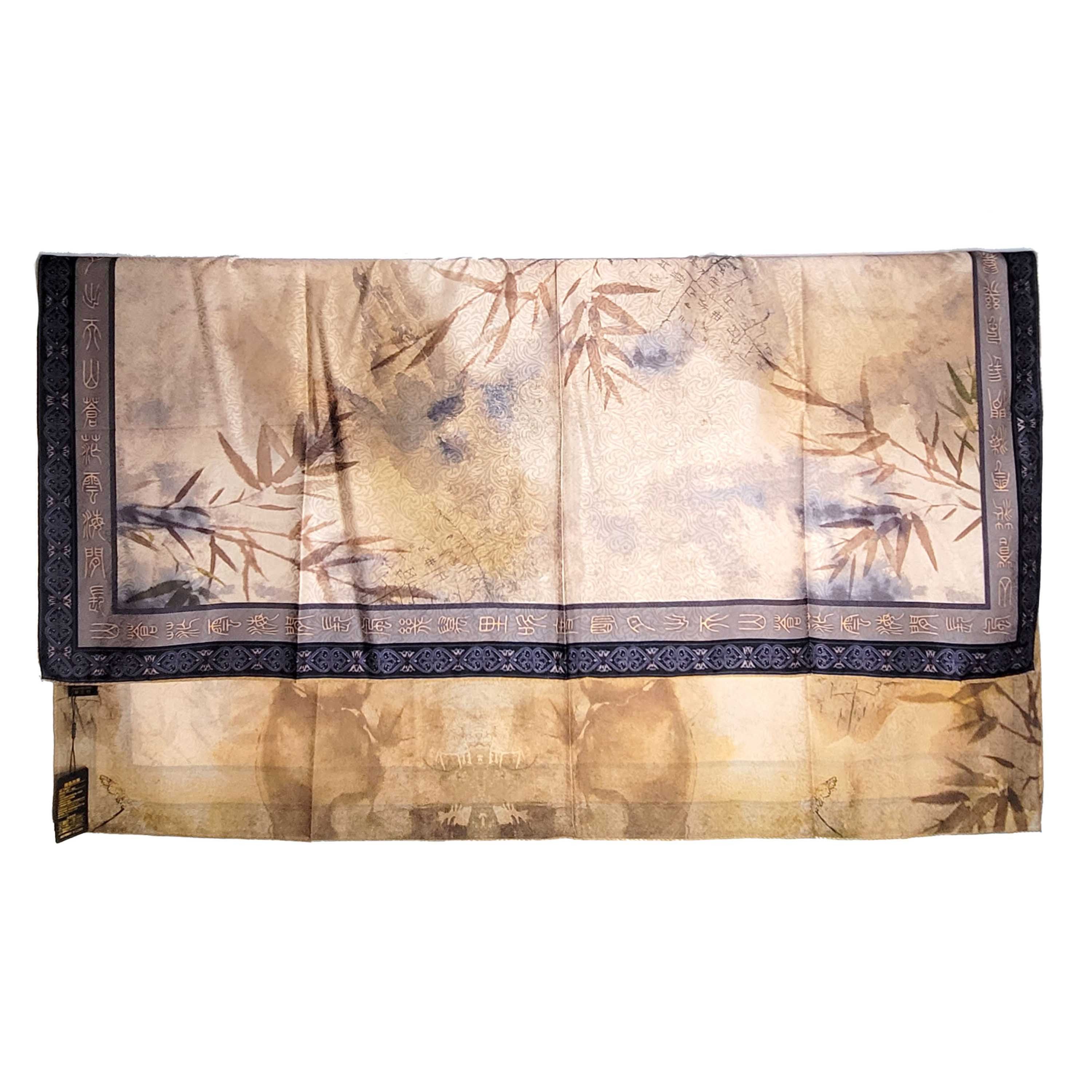 Other NWT Double Sided Silk Scarf 52"x52" Large Square Wrap 3210 Size ONE SIZE - 9 Thumbnail