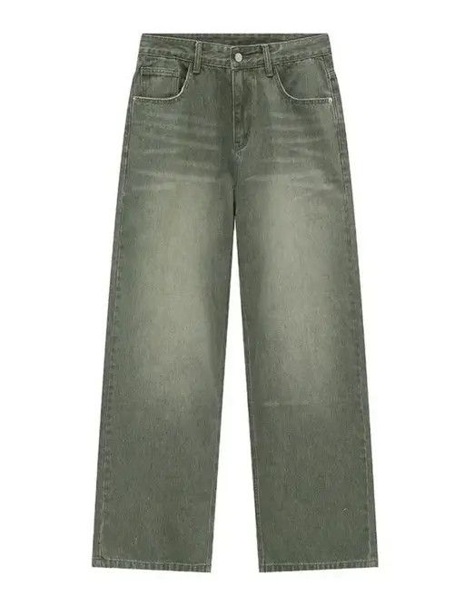 Designer × Japanese Brand × Vintage Distressed washed y2k baggy pants jeans Size US 32 / EU 48 - 4 Thumbnail