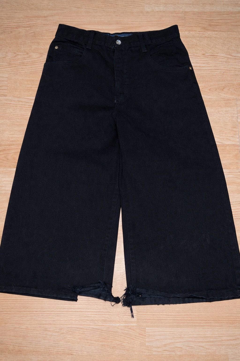 JNCO Black Solo Brand Jeans Size US 30 / EU 46 - 2 Thumbnail