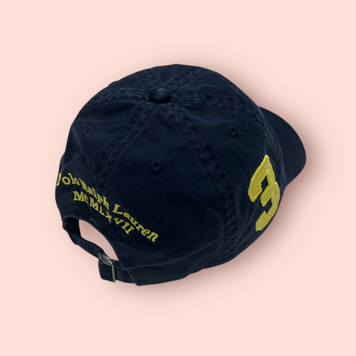 Polo Ralph Lauren × RRL Ralph Lauren × Ralph Lauren VINTAGE POLO RALPH LAUREN NO.3 BIG PONY STRAPBACK Size ONE SIZE - 9 Thumbnail