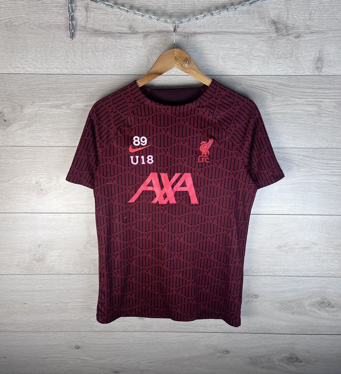 Nike Men's soccer jersey Nike FC Liverpool U18 size M made 🇬🇪 Size US M / EU 48-50 / 2 - 1 Thumbnail