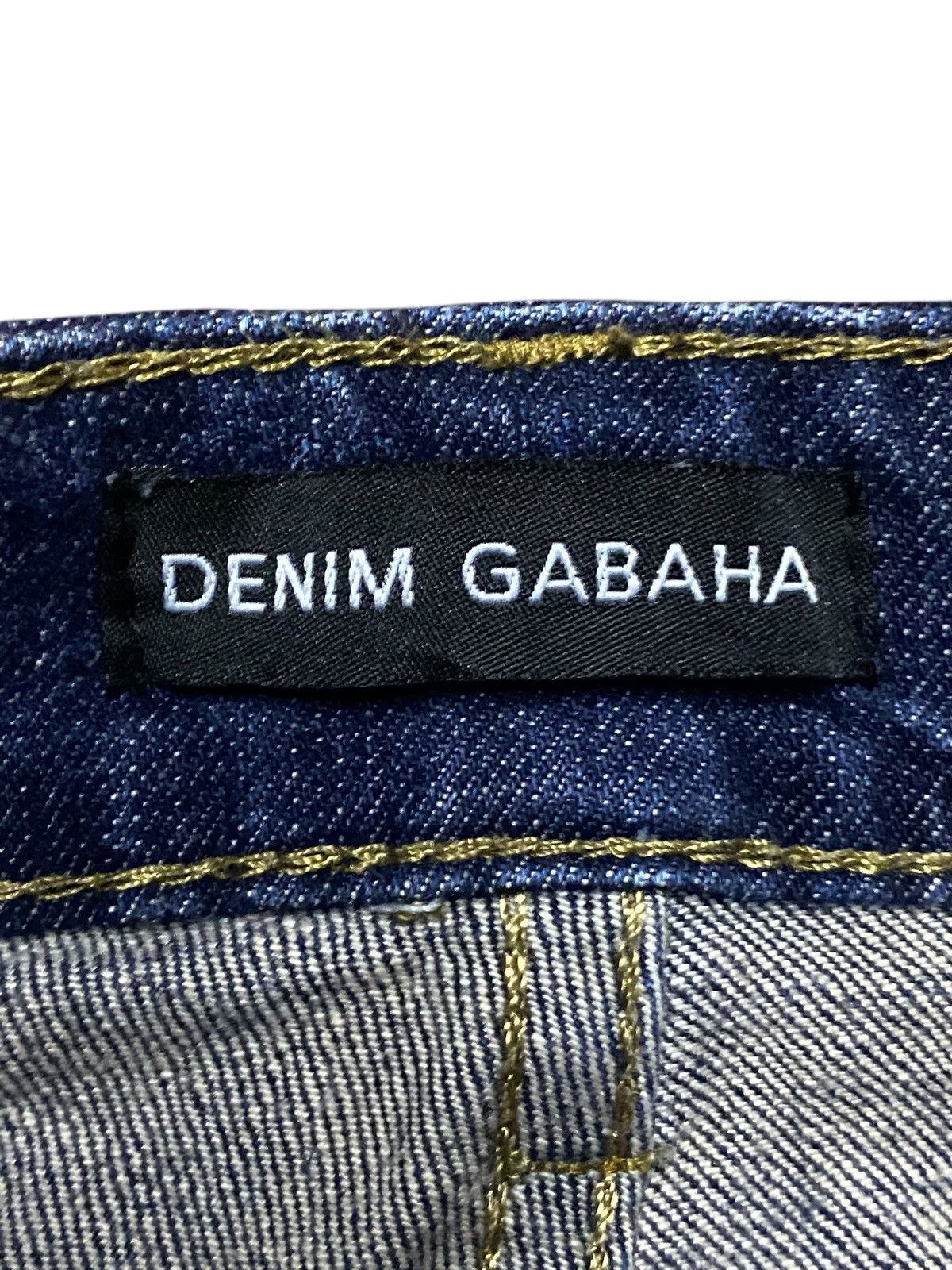 Japanese Brand Vintage Japanese Brand Denim Gabaha Custom Slim Fit Jeans Size US 30 / EU 46 - 12 Thumbnail