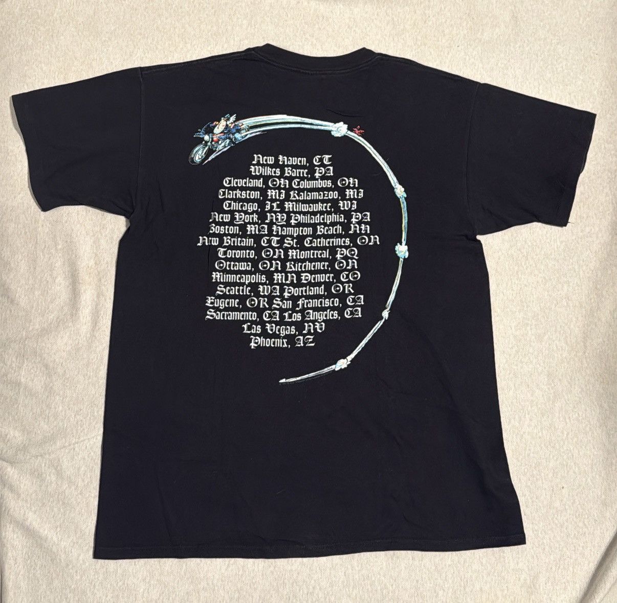 Black Sabbath Vintage 1995 Black Sabbath Forbidden Tour T-shirt Large Size US L / EU 52-54 / 3 - 4 Thumbnail