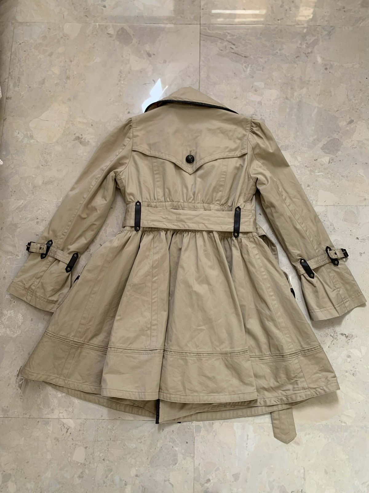 Burberry Burberry London Blue Label Trench Coat Size S / US 4 / IT 40 - 10 Thumbnail