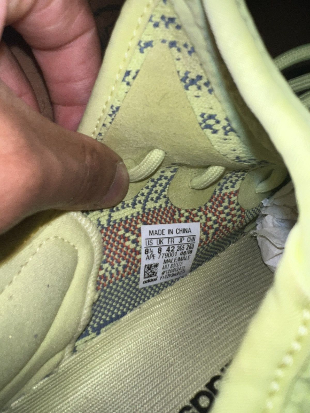 Adidas × Yeezy Yeezy Boost 350 V2 Size US 8.5 / EU 41-42 - 9 Thumbnail