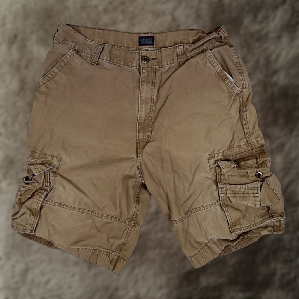 Levi's VINTAGE Levi’s Cargo Shorts Men Regular 32 Brown Cotton 90s Outdoor 12in Inseam Mens Size US 32 / EU 48 - 1 Thumbnail