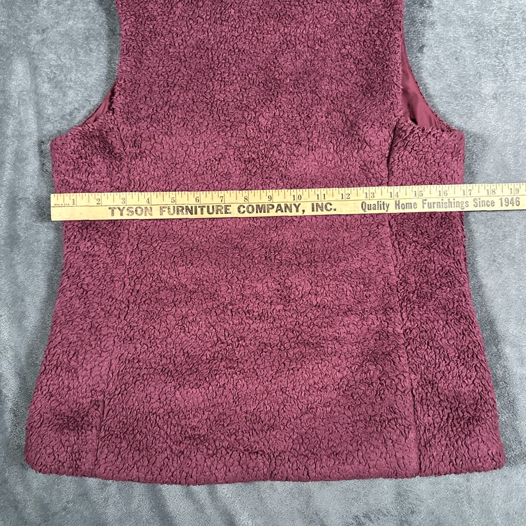 Patagonia Patagonia Los Gatos Vest Womens Med Dusty Purple Deep Pile Teddy Shaggy Sherpa Size M / US 6-8 / IT 42-44 - 4 Thumbnail
