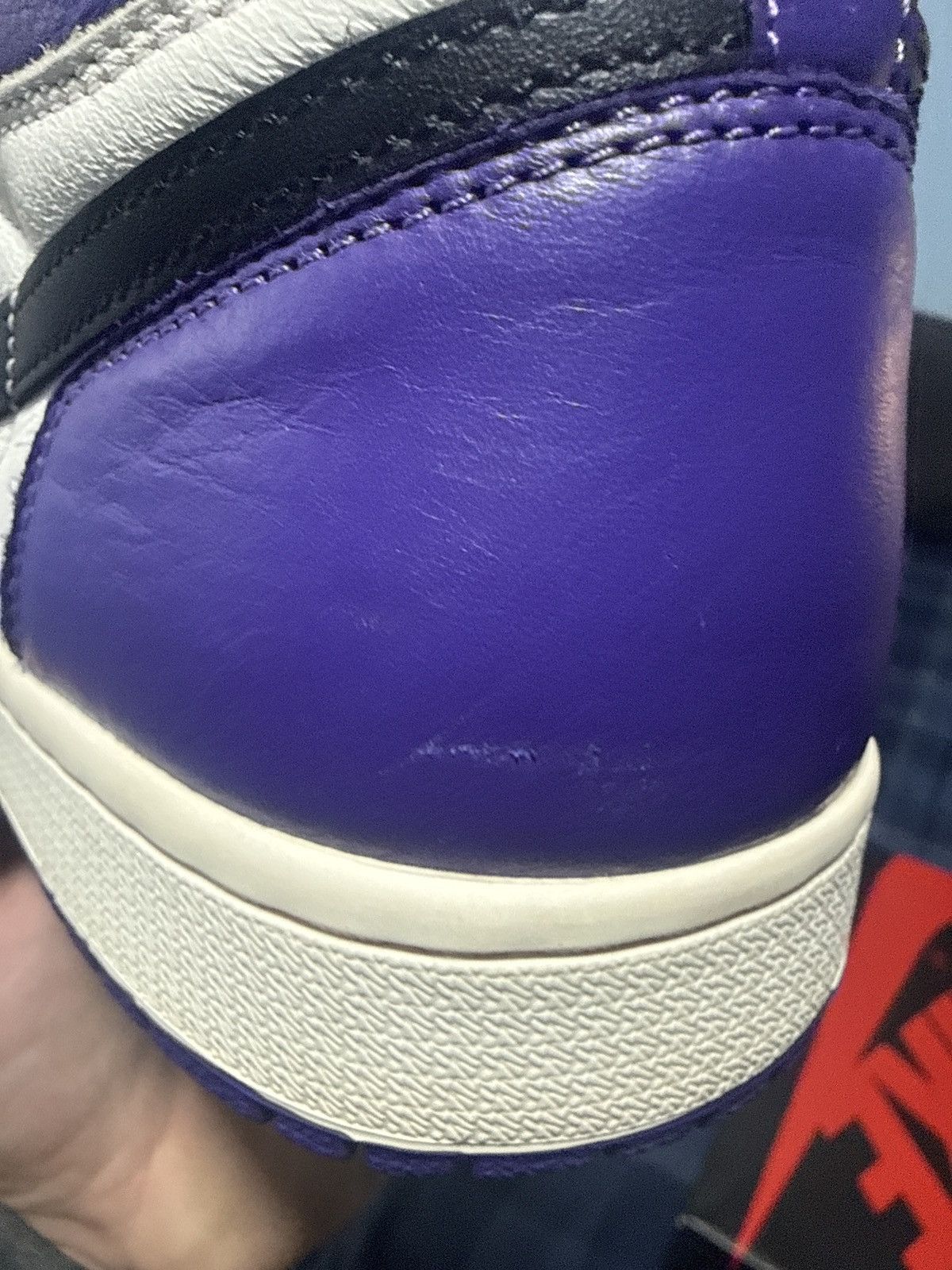Jordan Brand Jordan 1 Court Purple Size US 11 / EU 44 - 9 Thumbnail