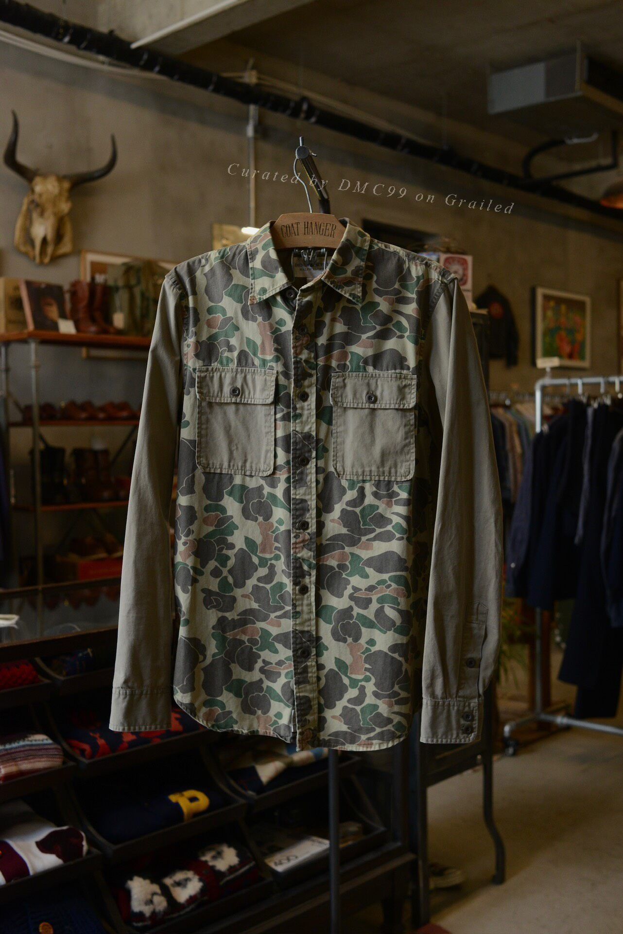 Denim & Supply Ralph Lauren RL Denim Supply Camo Double Pocket Shirt Size US S / EU 44-46 / 1 - 1 Thumbnail