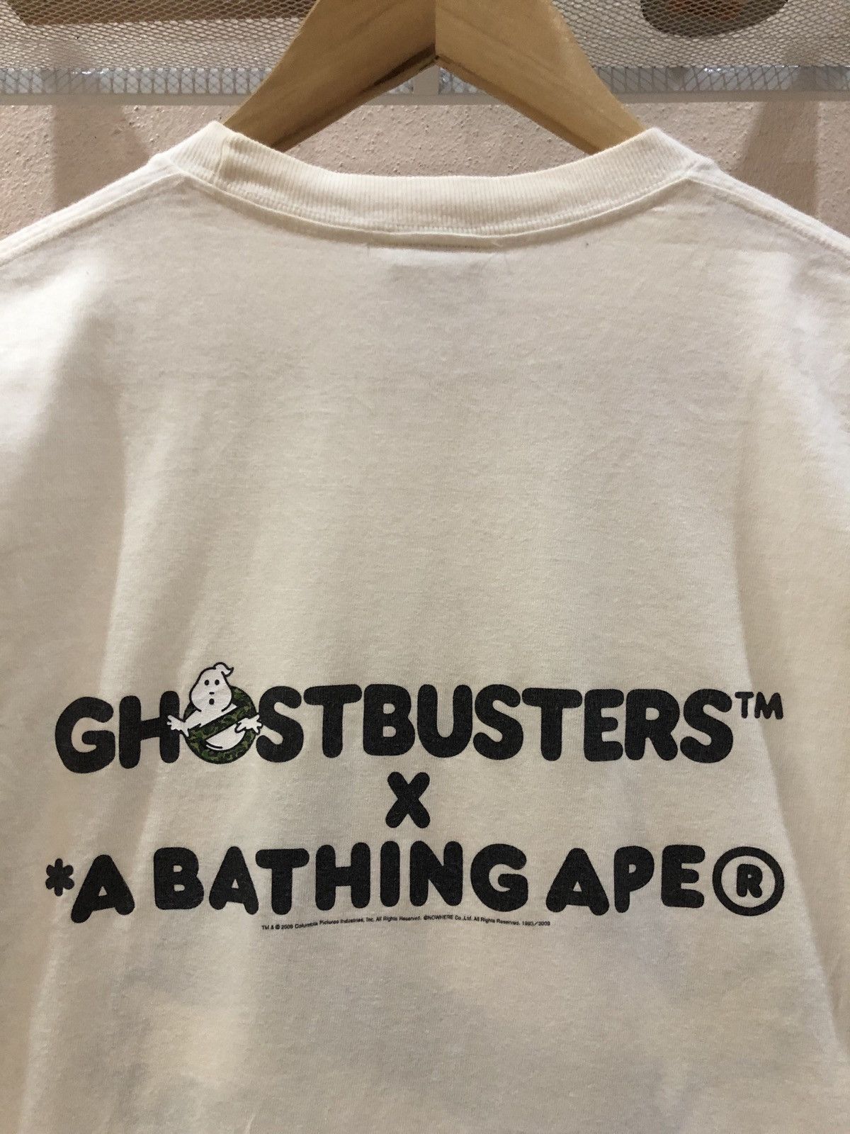 Bape A Bathing Ape (BAPE) x Ghostbusters collaboration t-shirt Size US M / EU 48-50 / 2 - 4 Thumbnail
