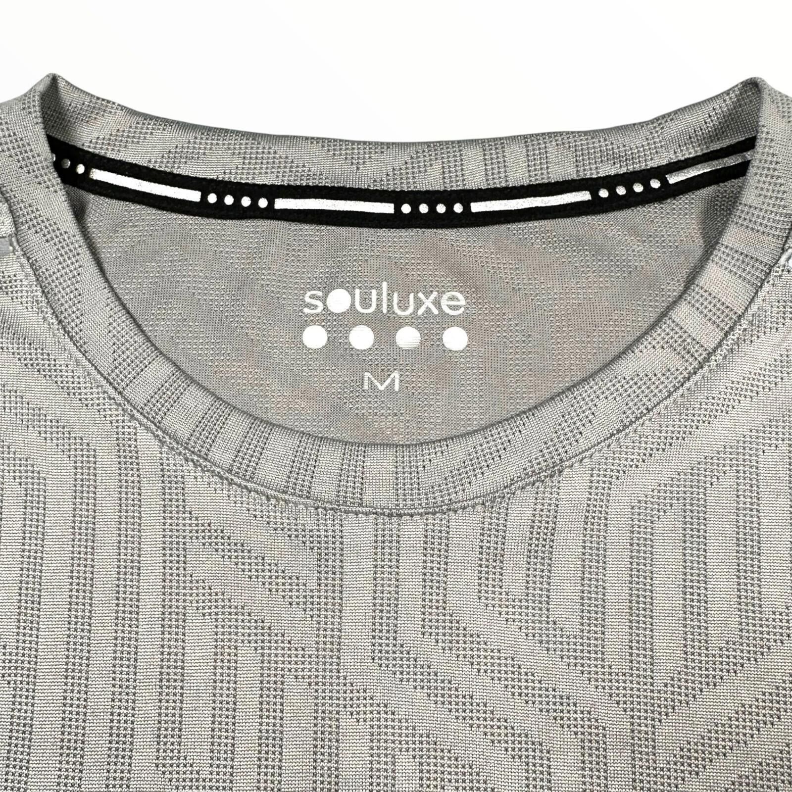 Other Soulux T-Shirt Men's UK Size M Grey Geometric Pattern Size US M / EU 48-50 / 2 - 7 Thumbnail