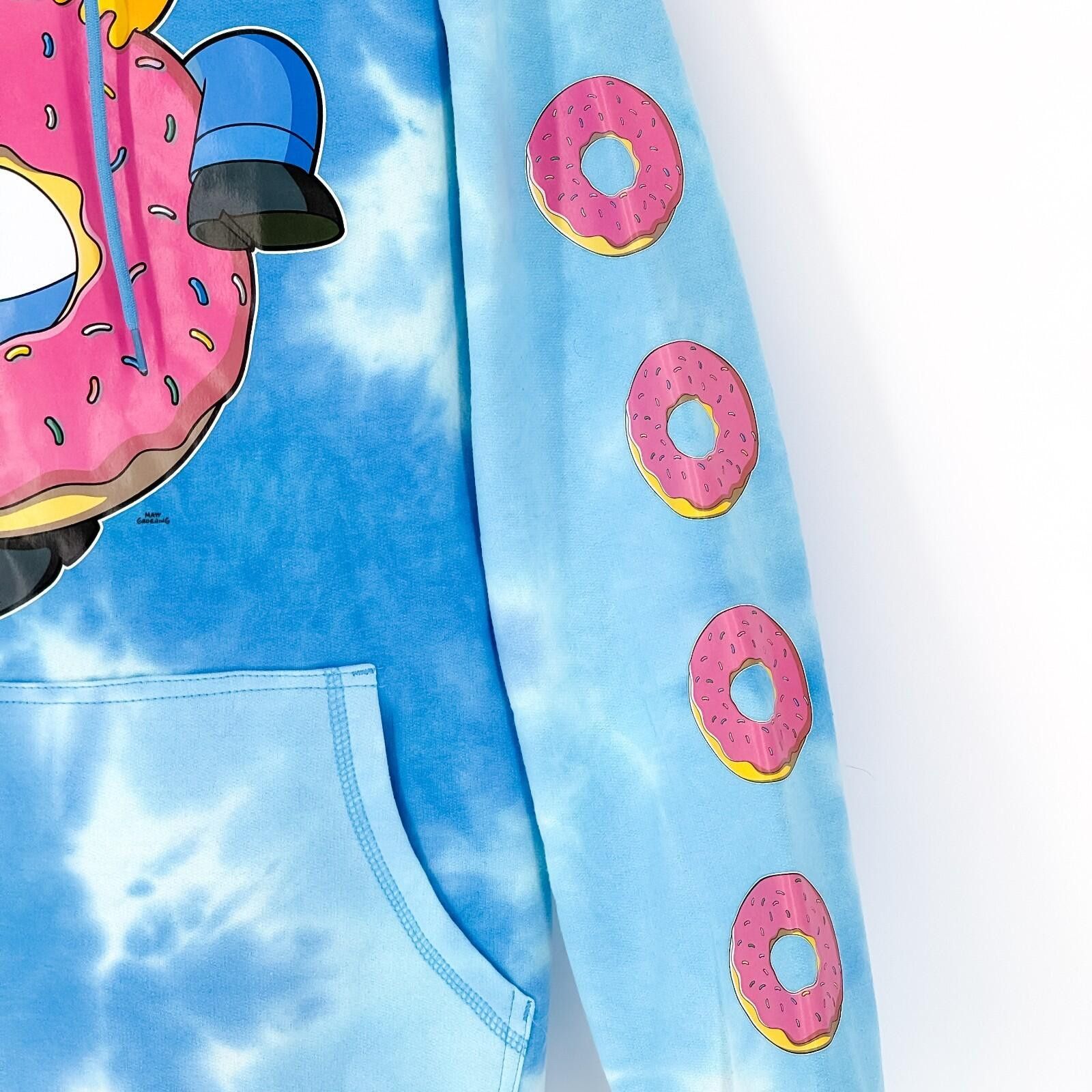 The Simpsons The Simpsons Homer Donut Tie Dye Cartoon Streetwear Mens S Size US S / EU 44-46 / 1 - 5 Thumbnail