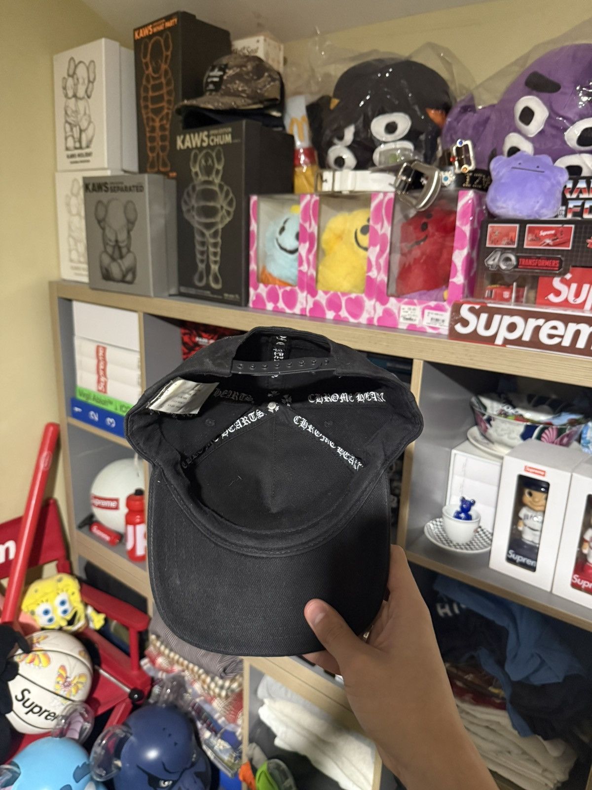 Chrome Hearts Chrome Hearts RS3 Embroidered Black Hat Size ONE SIZE - 3 Thumbnail