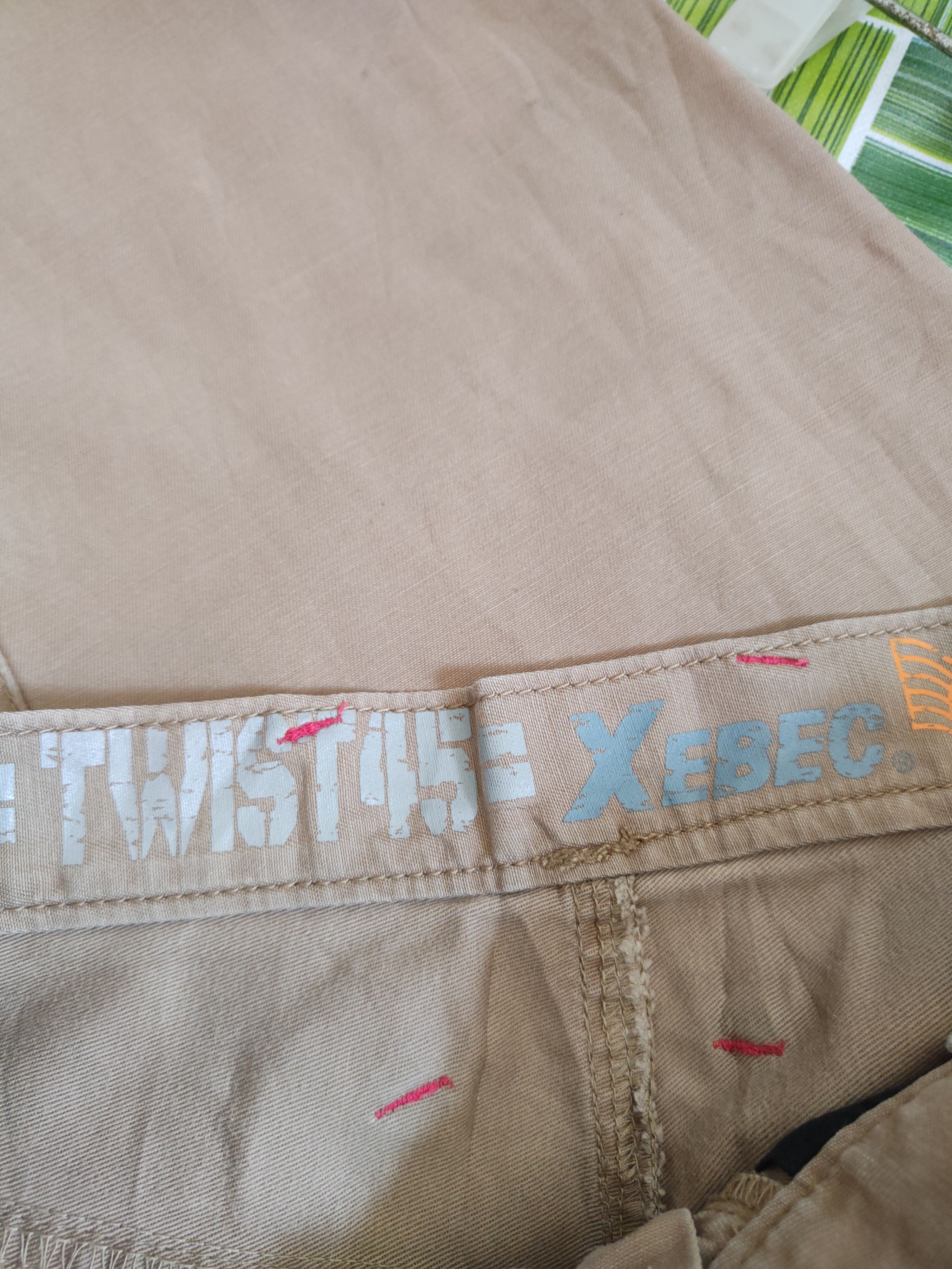 Japanese Brand Xebec-Twist45 Brown Multipocket Cargo Pants N#S41 Size US 30 / EU 46 - 14 Thumbnail