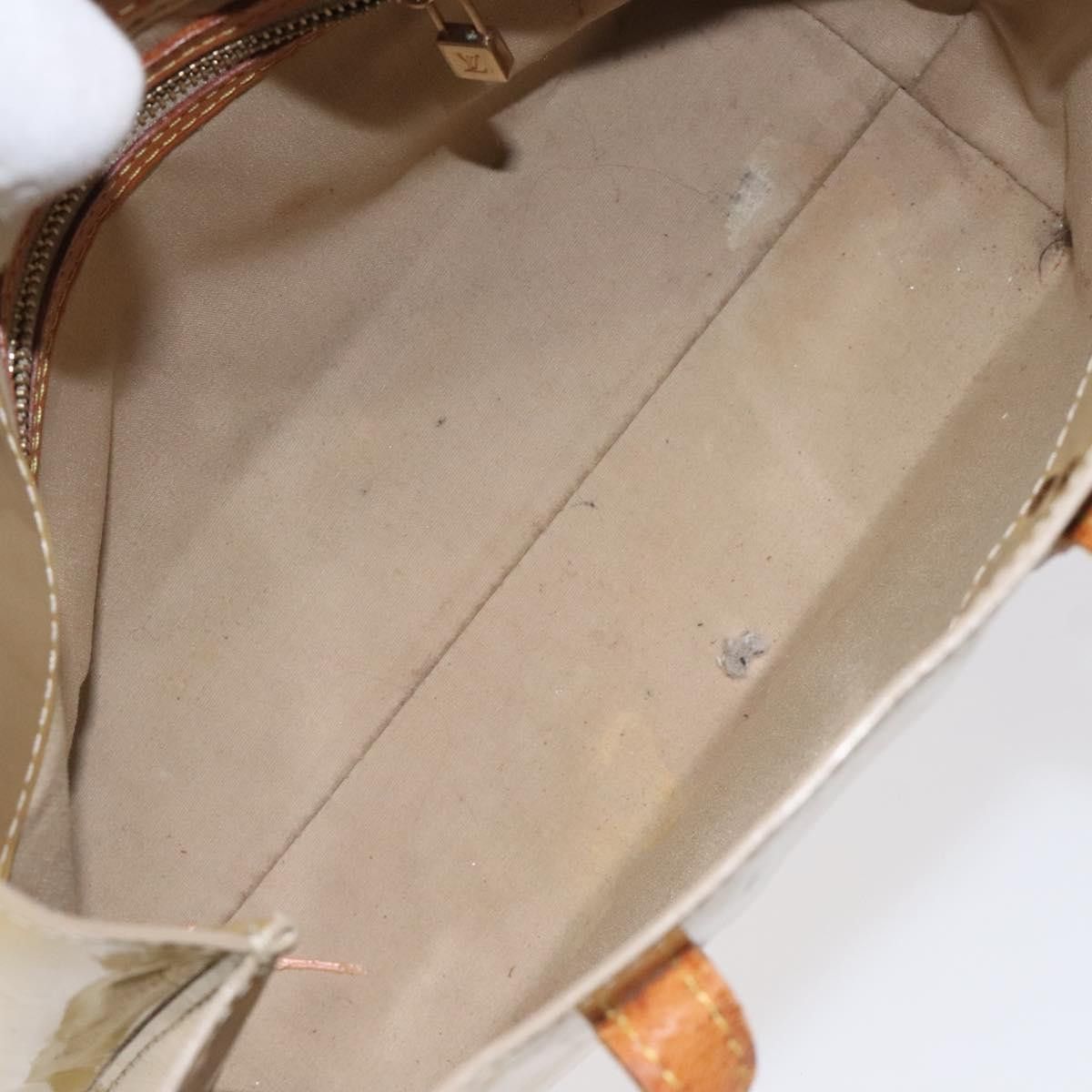 Louis Vuitton LOUIS VUITTON Monogram Vernis Reade PM Hand Bag Beige M91334 Size ONE SIZE - 11 Thumbnail